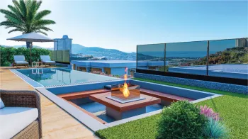 Kargicak luxury villas within top Alanya complex